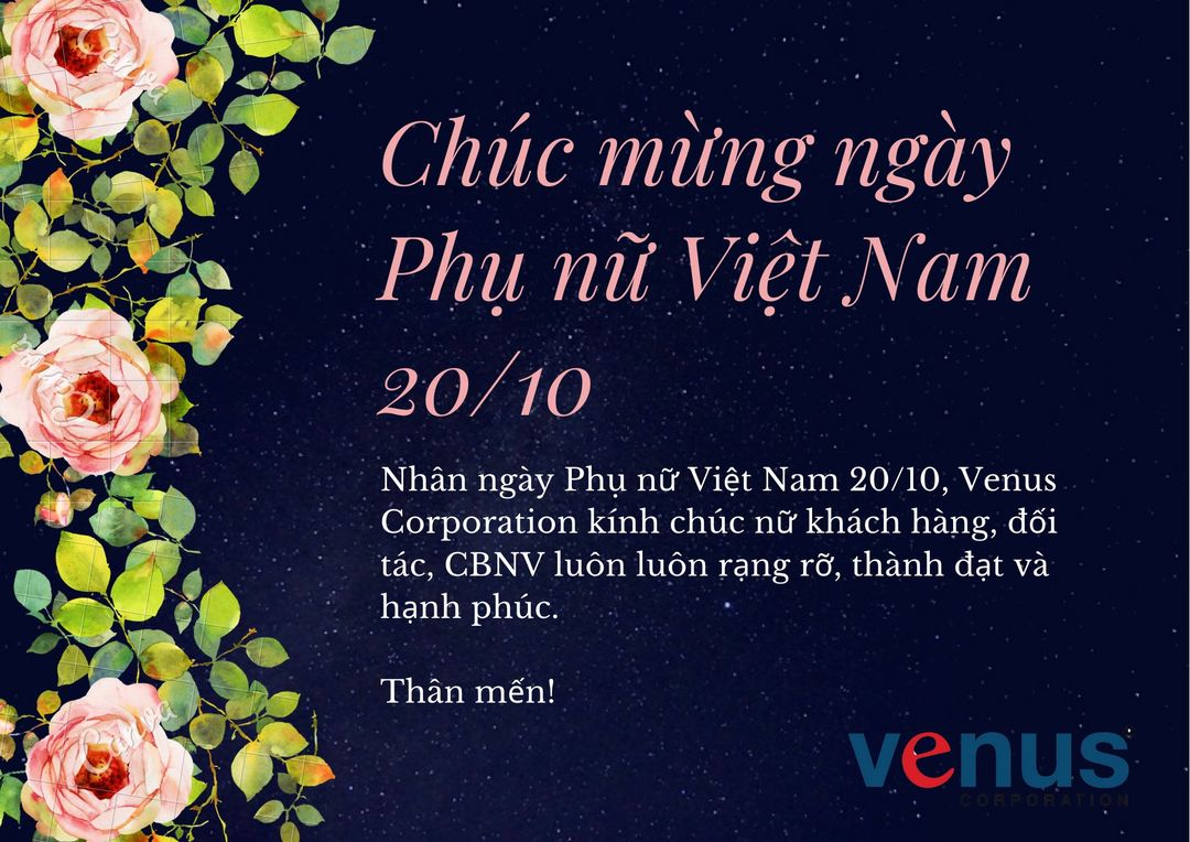CHÚC MỪNG NGÀY PHỤ NỮ VIỆT NAM
